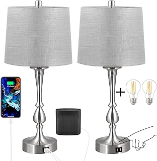 Amazon Com Table Lamps Grey Table Lamps Lamps Shades Tools Home Improvement