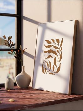 Postifull Minimal Temalı Duvar Posteri, Modern Çerçevesiz Poster - Yatak Odası, Salon, Mutfak Duvar Dekoru;30 X 42 Renkli - 15