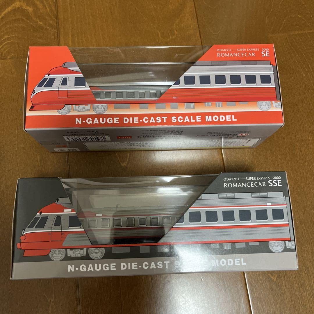 ロマンスカーミュージアム限定プルバックトレイン(SE型、SSE型