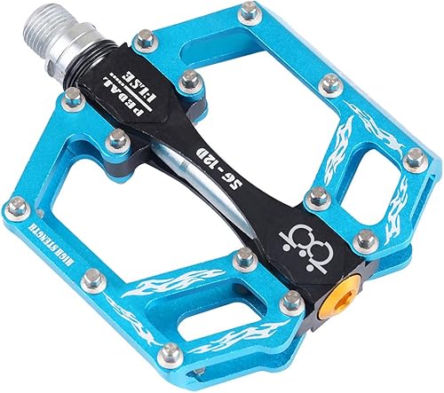 Miniatura 10 de MTBRoad Bike Pedales de aleación de aluminio Pedales de bicicleta Pedales de bicicleta de montaña 916 "Plataforma de rodamiento sellado para BMX MTB