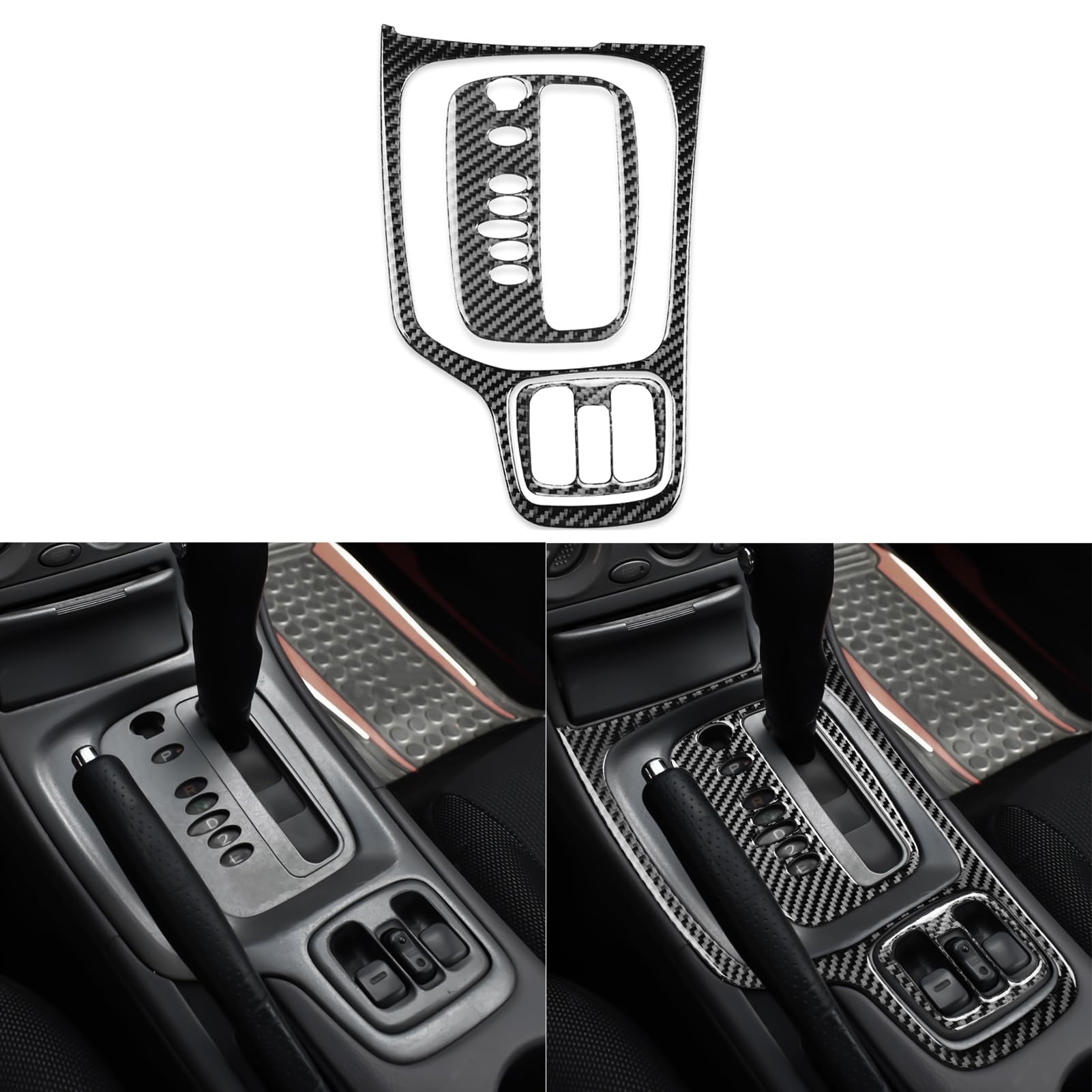 Amazon.com: PJFUS Real Premium Carbon Fiber Car Center Console