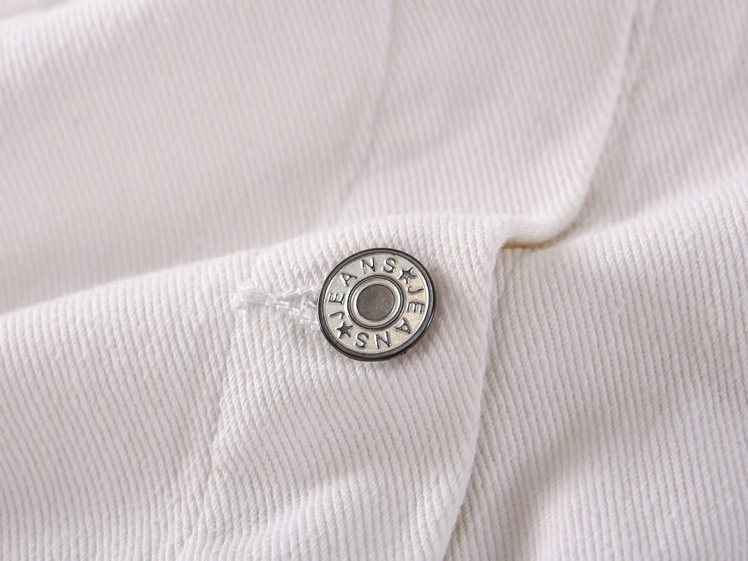 Kedera Women's Jean Jacket Embroidered Rivet Pearl Short Denim Jacket Coat - Image 6