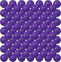 Vista 15 de Hanaive 100 unidades pelotas de tenis de mesa multicolor de 40 mm, pelotas de plástico a granel lavables, juego pequeño para juegos de piscina
