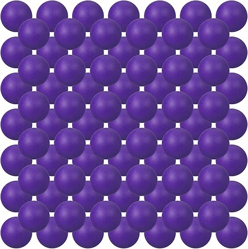 Paquete de 100 pelotas de tenis de mesa, pelotas multicolor de 1.575in, bolas de plástico de 1.575in, bolas de cerveza de 1.575in, bolas pequeñas a