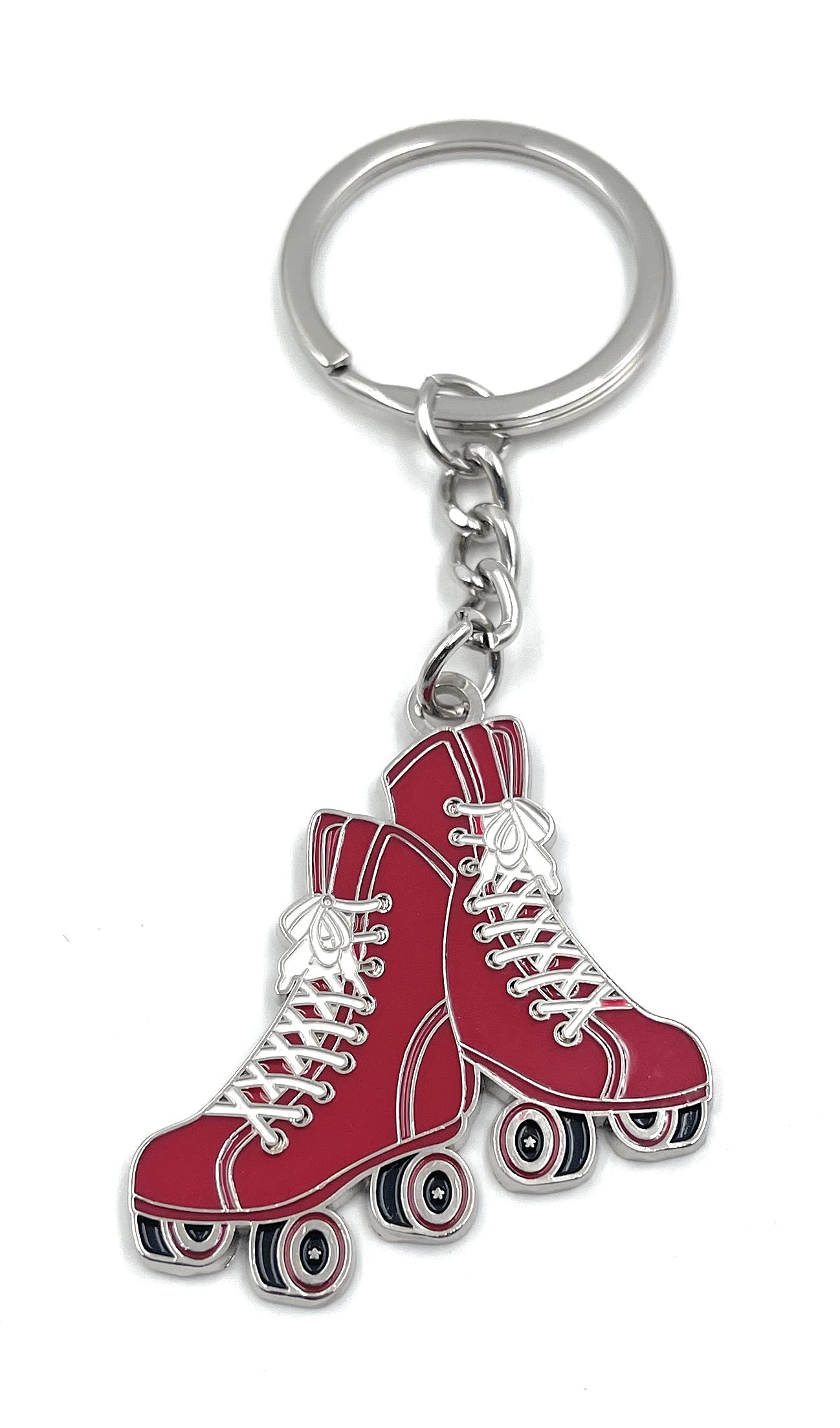 Portachiavi Con Ciondolo A Forma Di Scarpa Rossa - H-Customs, Accessorio Originale E Divertente Per Chiavi E Borse
