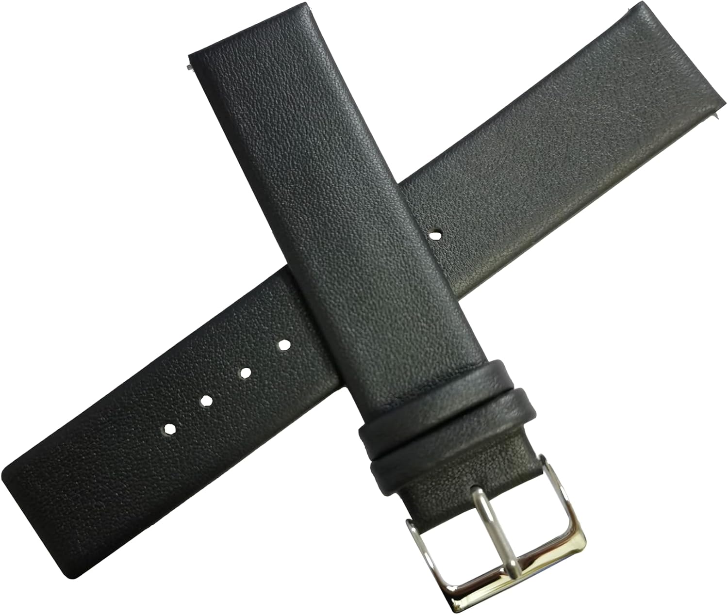 NZZXTO Replacement Leather Watch Band for Skagen Bering Unisex Watches with pin 16mm 18mm 20mm 22mm Cowhide is soft and durable