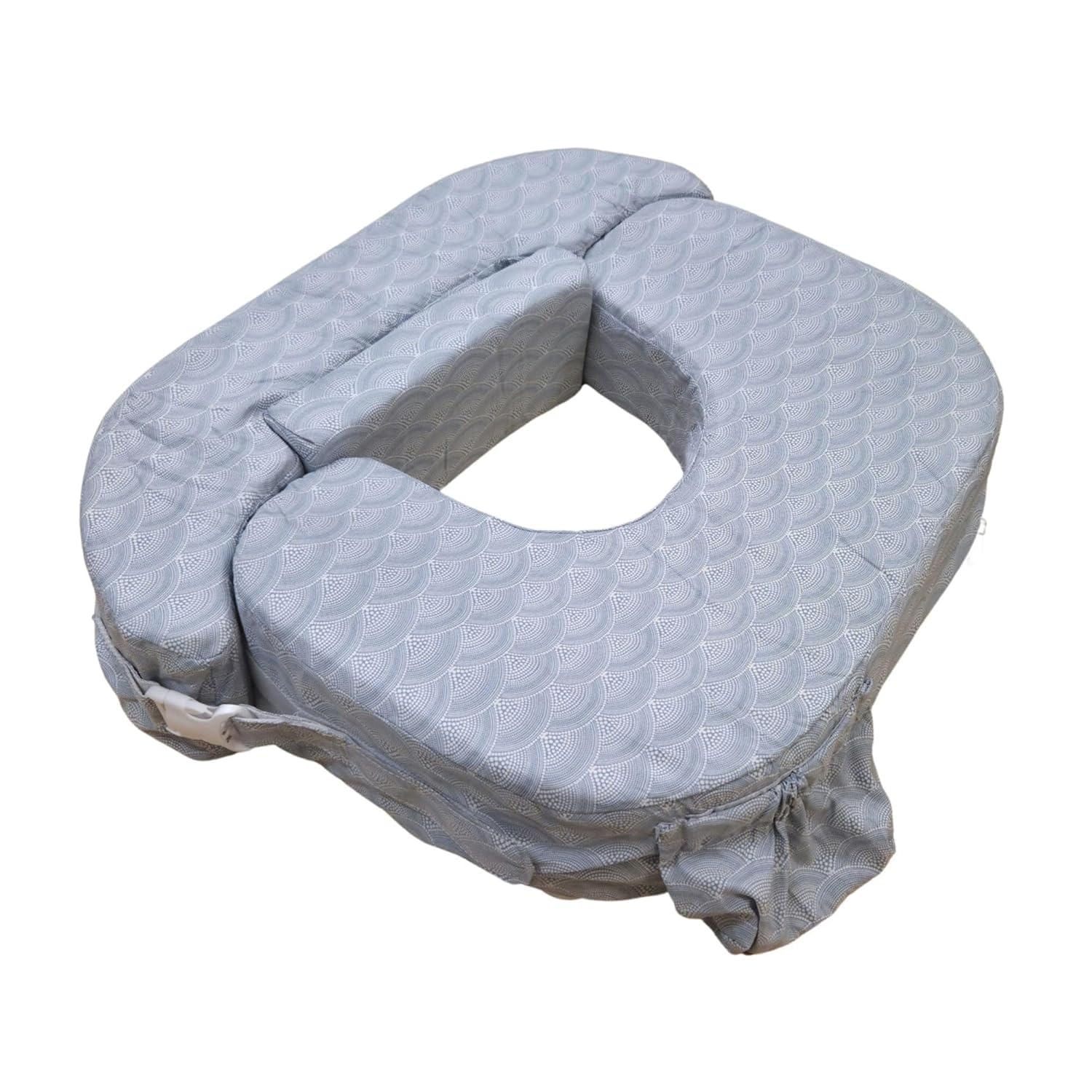 My Brest Friend Almohada de Lactancia Individual – Comodidad Mejorada con Funda – Almohada ergonómica de Lactancia para el máximo Apoyo – Almohada de Lactancia Ajustable con práctico Bolsillo Lateral