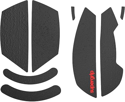 Pulsar Gaming Gears SUPERGRIP Griptape Set for Razer Cobra Pro Sweat Absorbing High Performance Anti Slip 3M Adhesive no Residue Mouse Grip Tape Ultra-Thin 0.5mm 0.02in