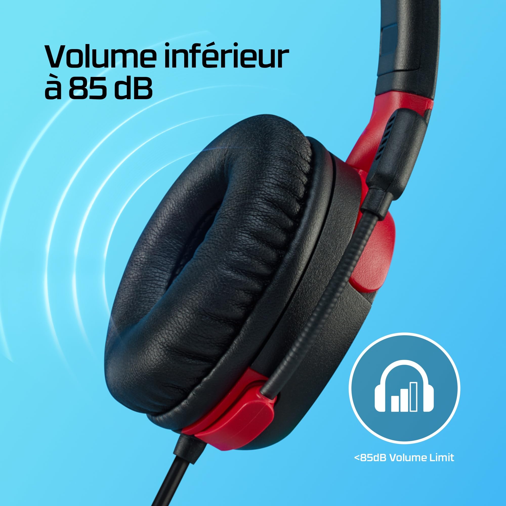 HyperX Cloud Mini Wired Black Red