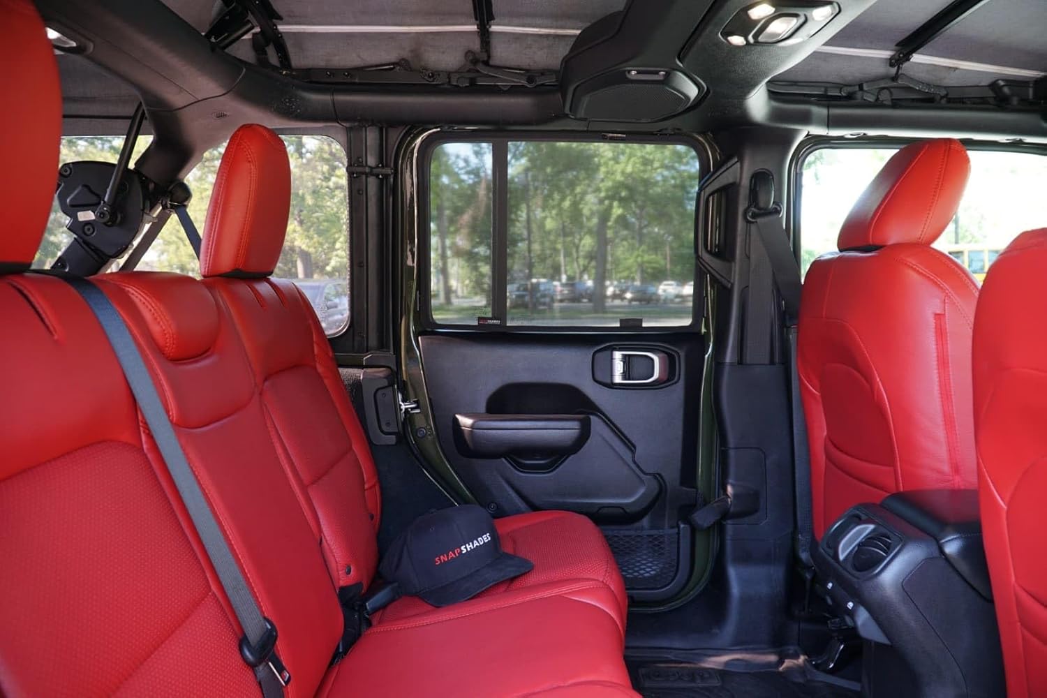 Snap Shades for Jeep Wrangler/Gladiator Car Rear Window Shades (JL/JT; 2018-Present)