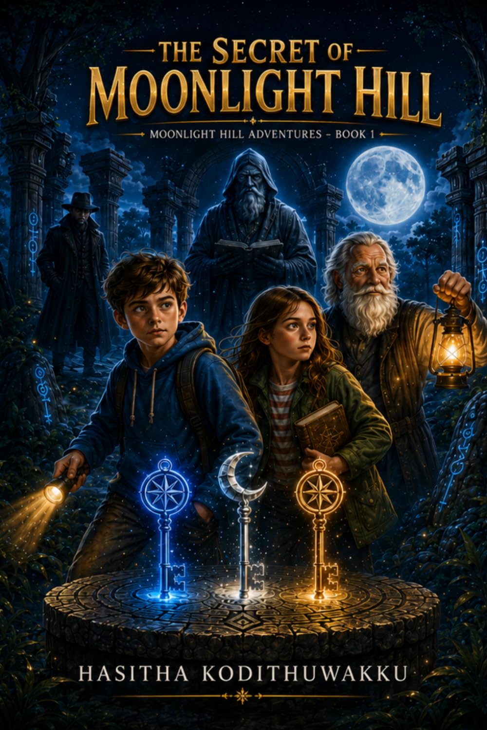 The Secret of Moonlight Hill: A Thrilling Adventure of Hidden Tunnels, Ancient Secrets, and Lost Mysteries (Moonlight Hill Adventures)