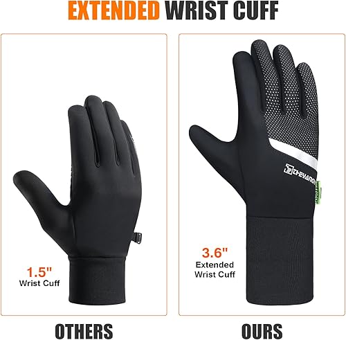 Miniatura 8 de Guantes de invierno para hombres y mujeres, guantes térmicos extendidos para hombres