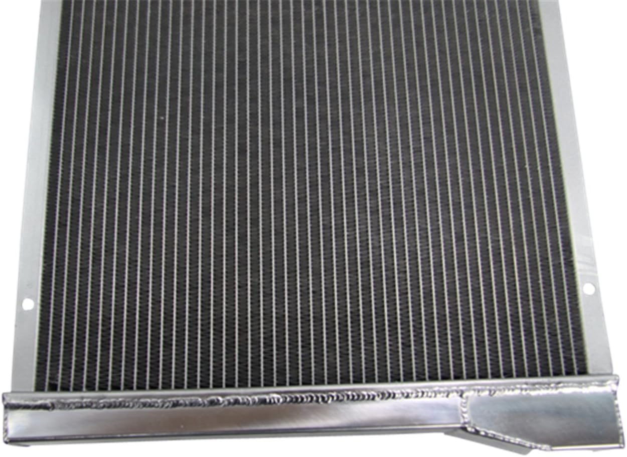 Primecooling 62MM 4 Row Core Aluminum Radiator for Chevrolet Corvette 5.0L 5.7L 1977-1982