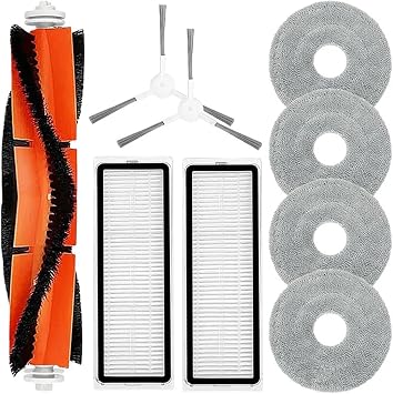 Compatible for Xiaomi S20 Plus S20+ Robot Vacuum Cleaner Accessories Main Side Brush Hepa Filter Mop Cloth Replacement Parts