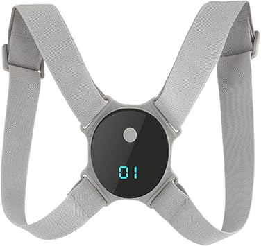 Smart Posture Corrector Adjustable Soft Comfortable Back Straightener Posture Corrector with Smart Sensor Vibration Reminder for Kids Adults