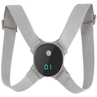 Smart Posture Corrector for Women Men Kids, Smart Posture Corrector Adjustable Soft Comfortable Back Straightener with Sensor Vibration Reminder for Kids Adults