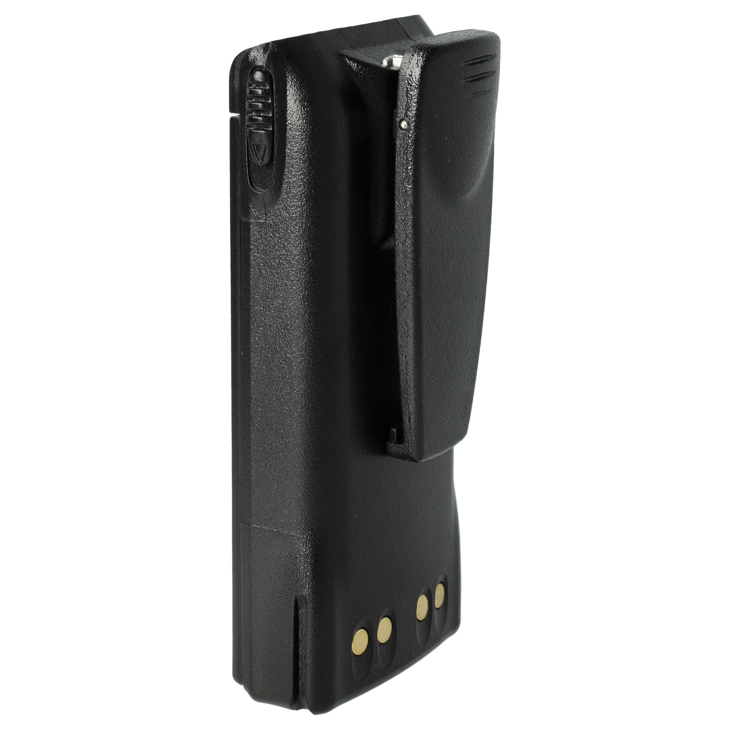 vhbw Batterie Compatible avec Motorola GP140, GP320, GP328, GP338, GP340, GP360, GP1280, GP240, GP280 Radio Talkie-walkie (2600mAh, 7,4V, Li-ION)