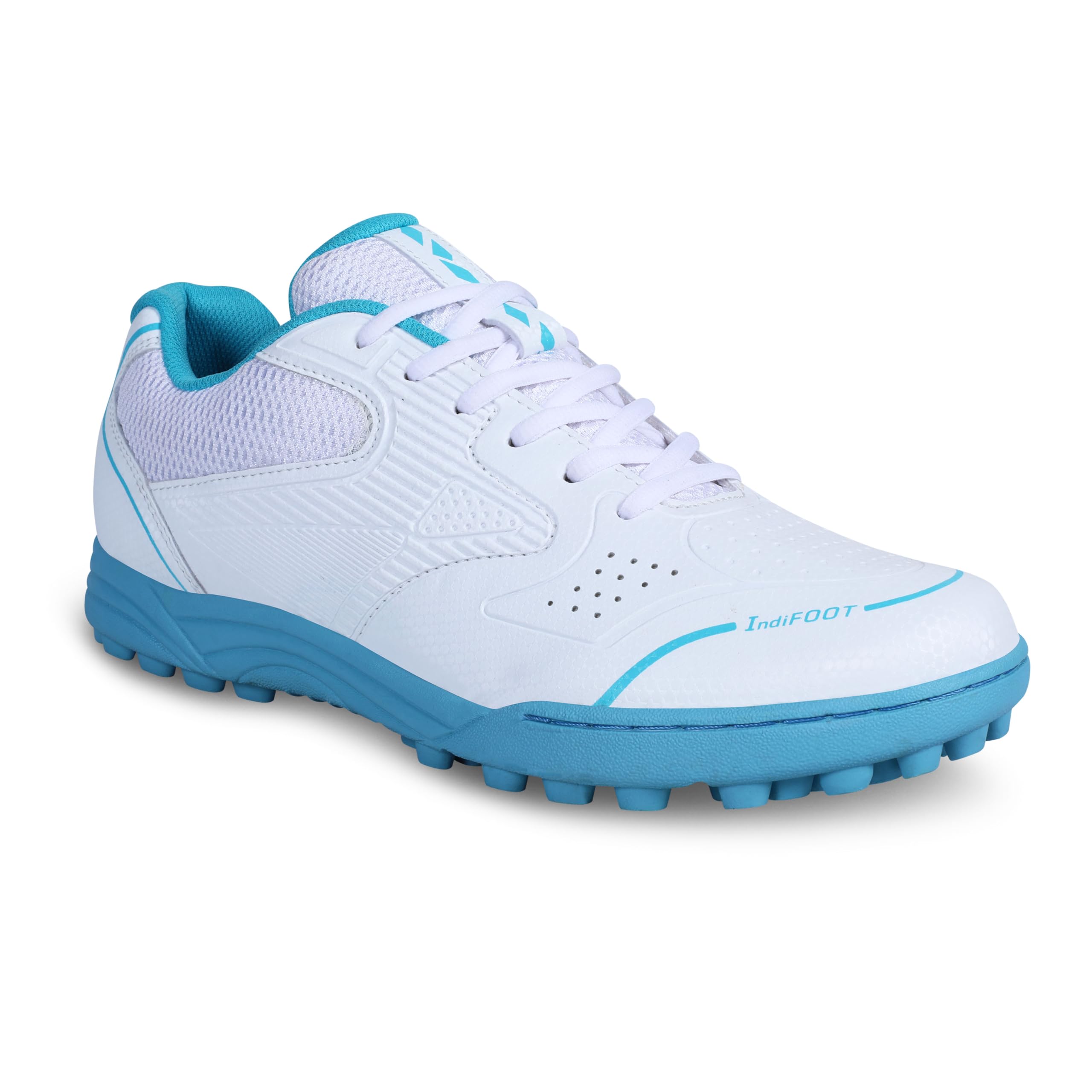 NiviaCrick-200 Cricket Shoes for Men | Flexible Mesh & TPU Construction| Cushioned Die Cut NR EVA Insole| Durable Rubber Sole| Designed to Elevate Your Performance on the Playground| Cricket Sport Shoes