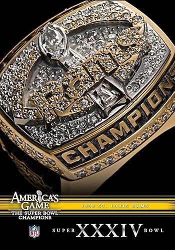 NFL Americas Game 1999 RAMS Super Bowl XXXIV
