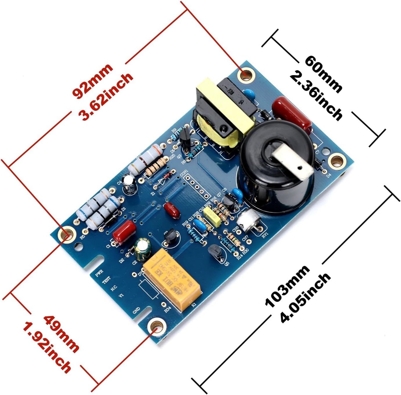 RV Water Heater Control Circuit Board 12V DC Replacement 520871 520814 520820 33550L AP4896608,Compatible with Suburban W4D SW6D SW6DE SW6DEL SW6DEM SW6DM SW10D SW10DE SW10DEL SW10DEM SW10DM SW12D