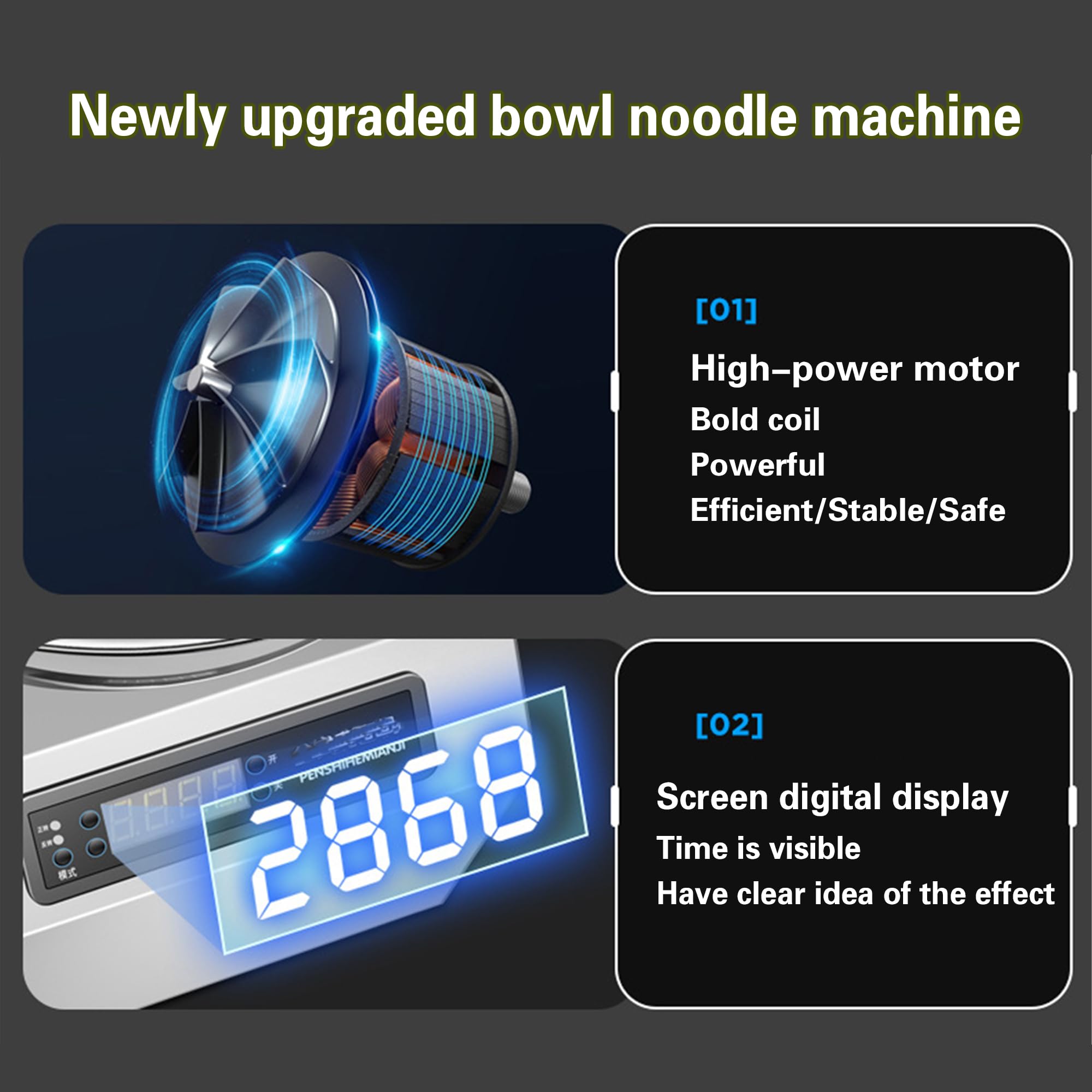 Impastatrice Spirale Professionale A Doppia Rotazione Heavy Duty Con Ciotola In Acciaio Inossidabile E Timer - Mixer Elettrico Per Impasto Di Pane E Pizza | Ideale Per Ristoranti E Pasticcerie 5kg