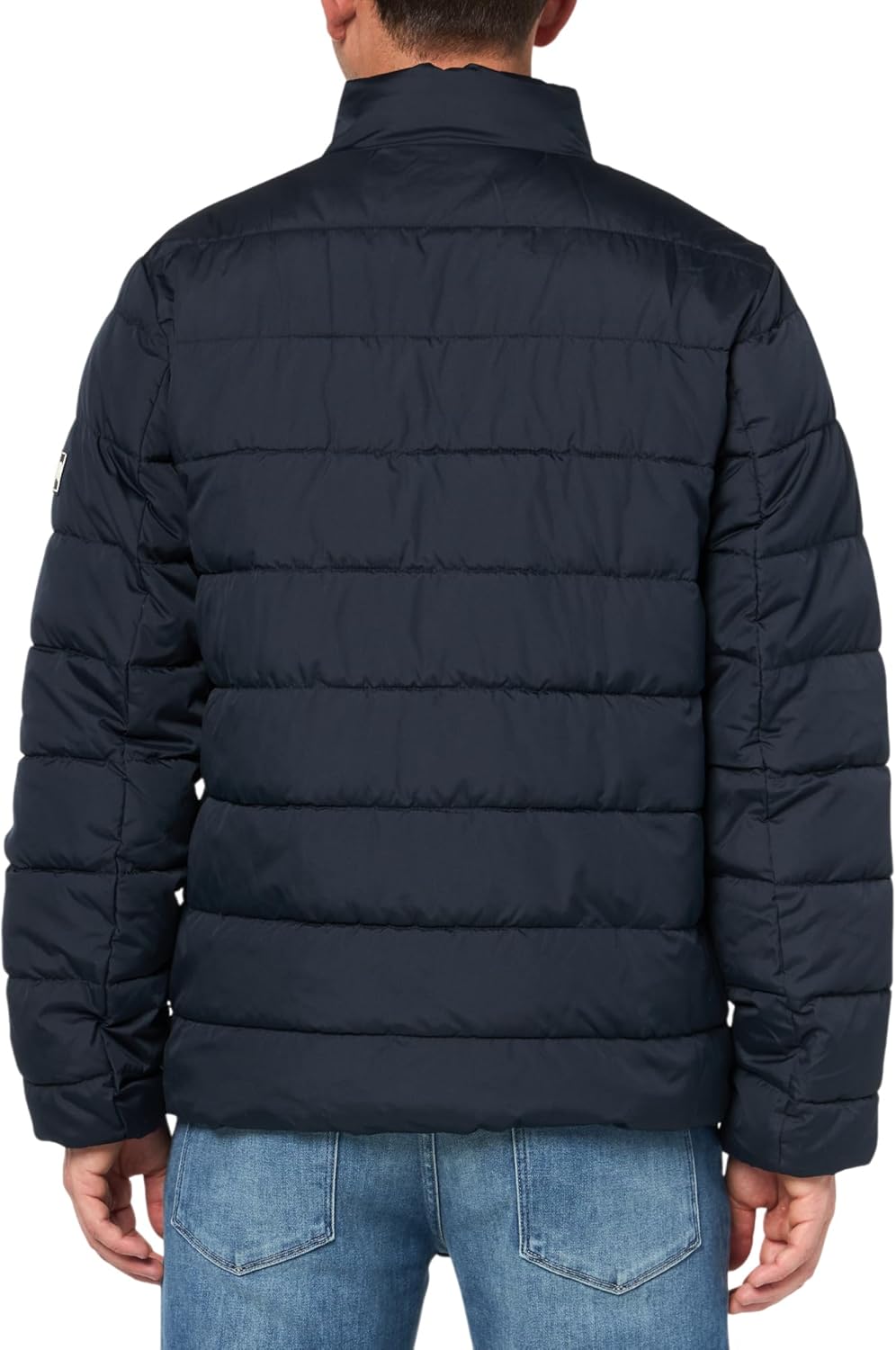 GAP Men's Logo Lightweight Puffer Jacket Medium True Navy V2 image 2 of 3 B0CPQ4R6NK