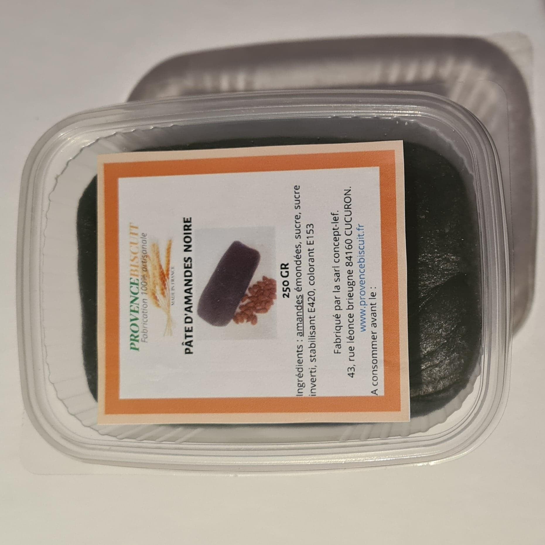 Pasta de almendra negra -500 GR
