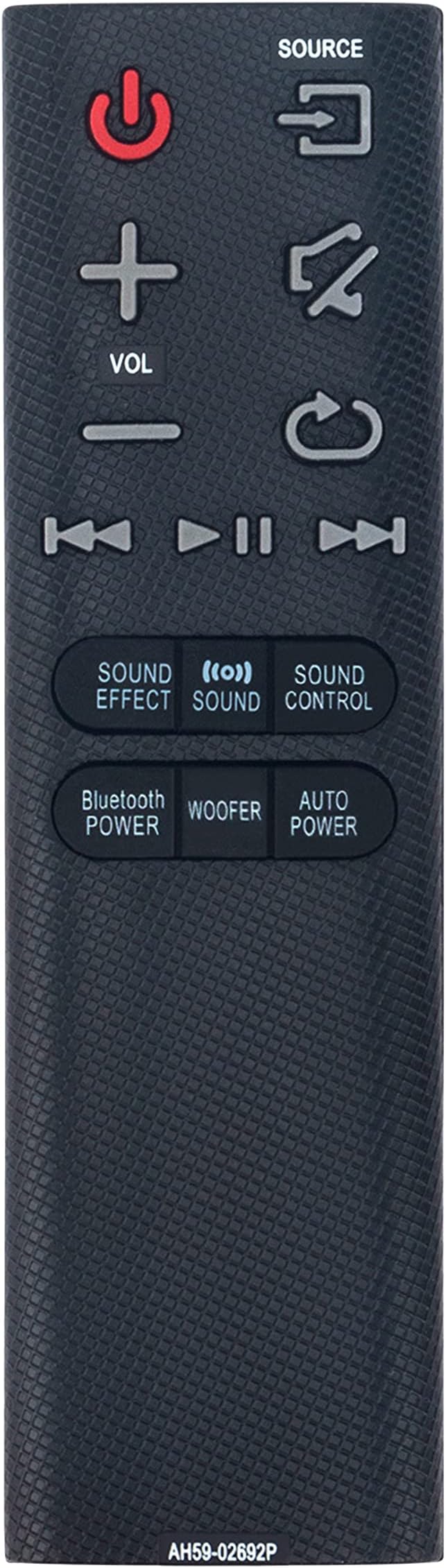 AH59-02692P TM1451 Replace Remote Controller Compatible with Samsung Sound Bar HW-J550 HW-J551 HW-J550/ZA HW-J560 HW-J561 HW-J6000 HW-J6000/JA HWJM35ZA HW-JM6000/JA HW-J6001