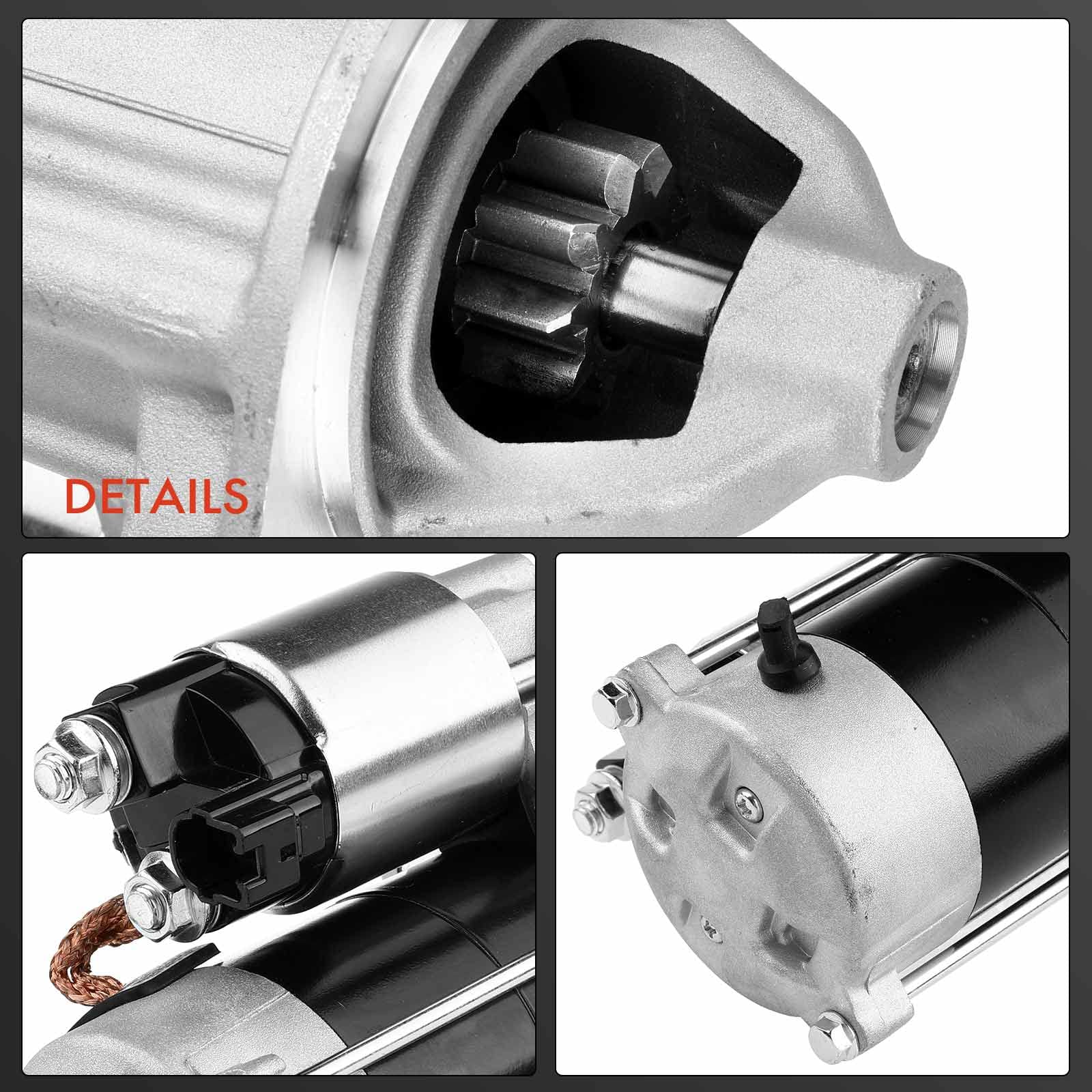 Frankberg Motor de arranque para automóvil Gasolina 1,2 KW/12 V/9 dientes Compatible con Verso R2 R.A.V 4 III A3 A.u.r.i.s Touring E18 Replace# 33291N,28100-37031