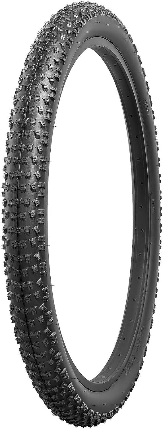 YUNSCM 2-PCS 24" Mountain Bike Tires 24x2.60/66-507 Compatible with 24x2.50 24 x 2.60 24x2.5 24x2.6 Bike Bicycle Tires (Y-916)