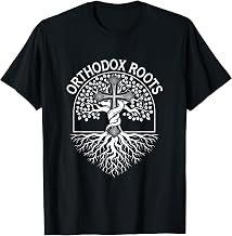 Orthodox Roots Christian Cross Tree of Life T-Shirt