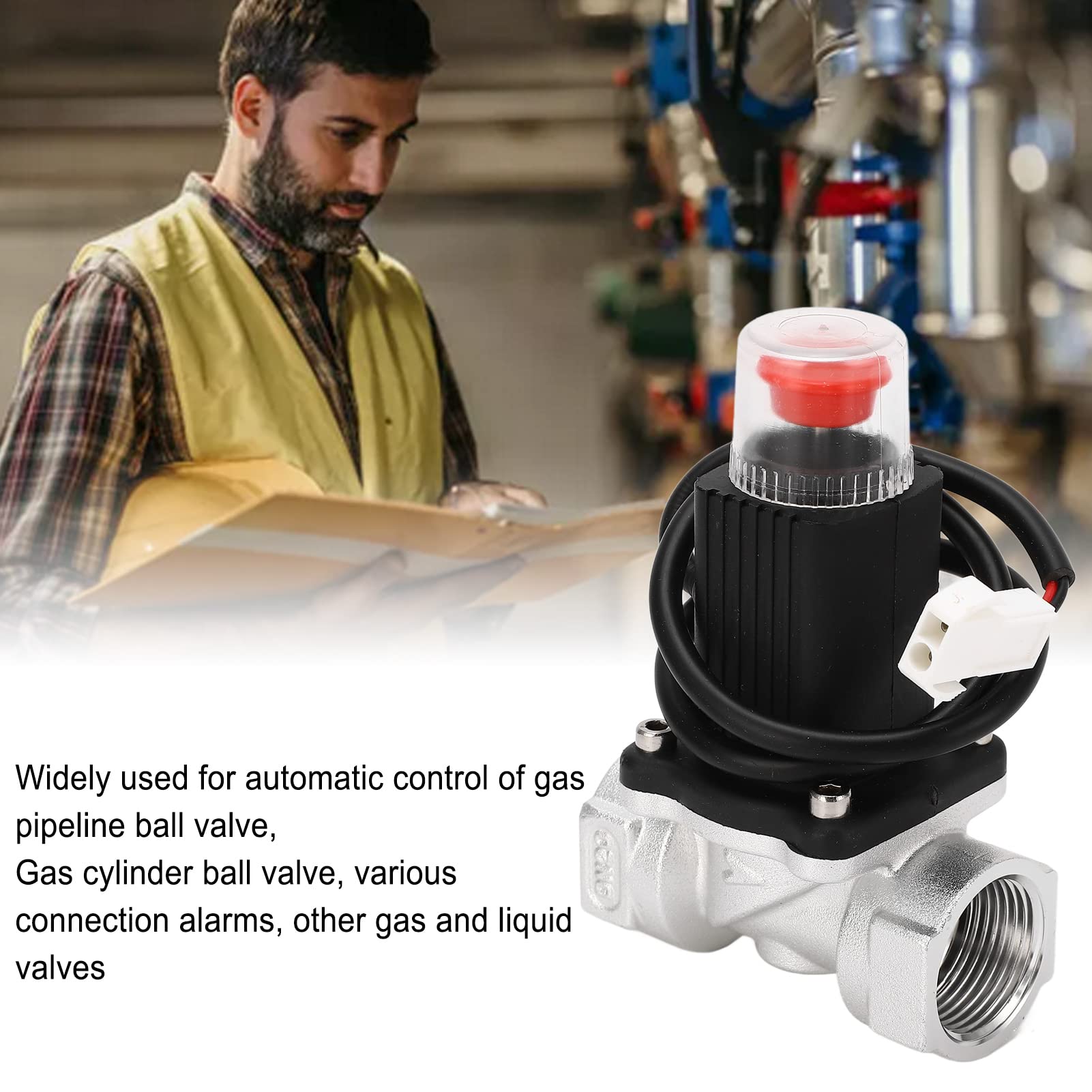 Gas Shutoff Valve Manual OpeningClosing Professional Specifications 50kPa G3/4