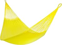 Vista 30 de Yellow Leaf Hammocks - Hamaca tejida a mano de tamaño doble, con capacidad para 1 a 2 personas, 400 libras máximo, resistente a la intemperie