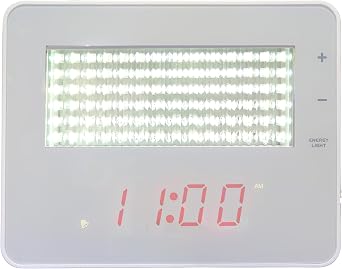 Wake Up Sunrise Light Alarm Clock Wake Up Therapy Light10,000 lux, Emulating Natural Sunlight, Heavy Sleepers, Bedroom, with Sunrise Simulation, Sleep Aid, Dual Alarms