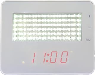Wake Up Sunrise Light Alarm Clock Wake Up Therapy Light10,000 lux, Emulating Natural Sunlight, Heavy Sleepers, Bedroom, with Sunrise Simulation, Sleep Aid, Dual Alarms