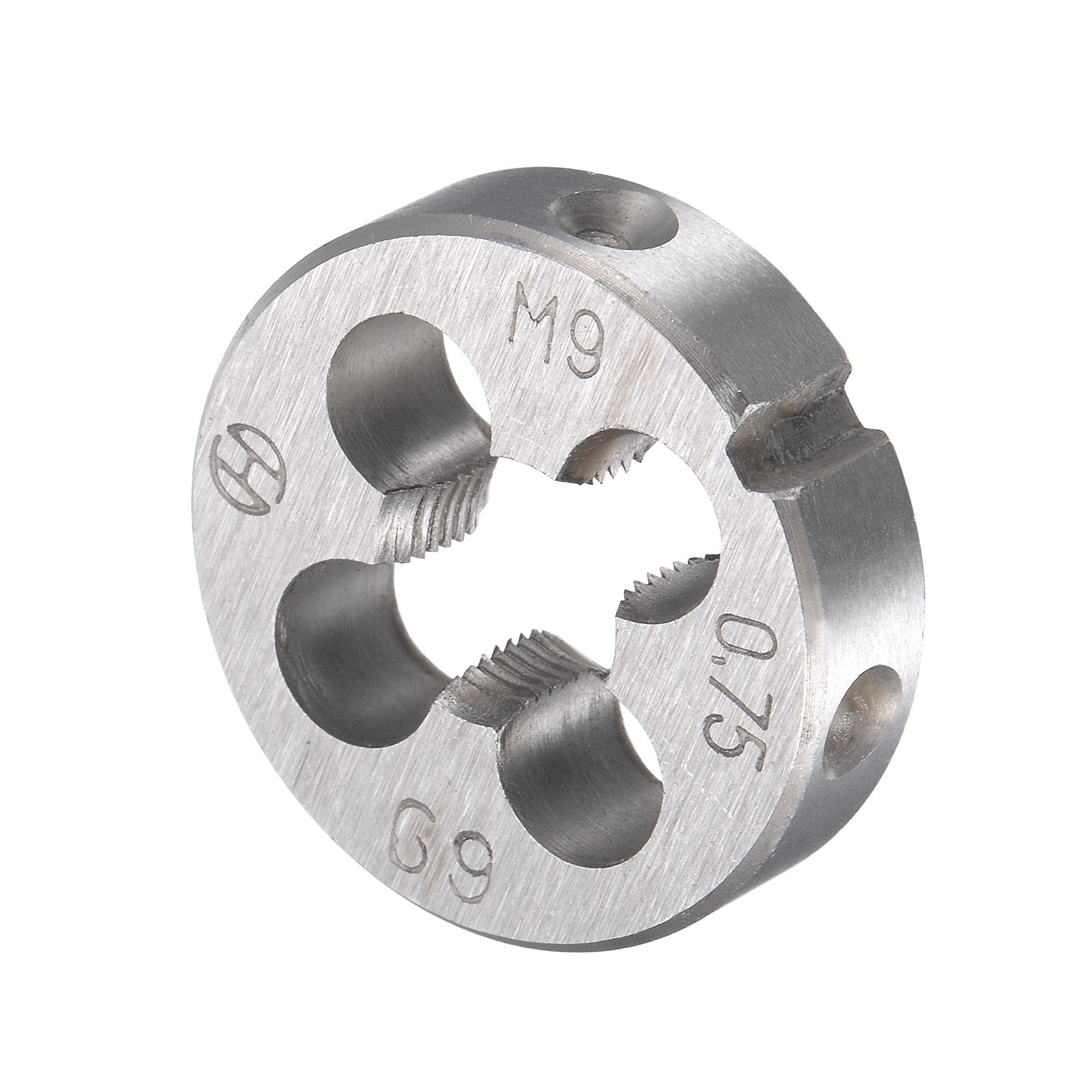 TOP-VIGOR M9 x 0.75mm Metric Tap and Die Set, Machine Thread Screw Tap with Round Threading Die - Image 4