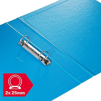 Rexel Pack of 3 (Black, Red, Blue) A4 Ring Binders, 42mm Spine, 190 Sheets