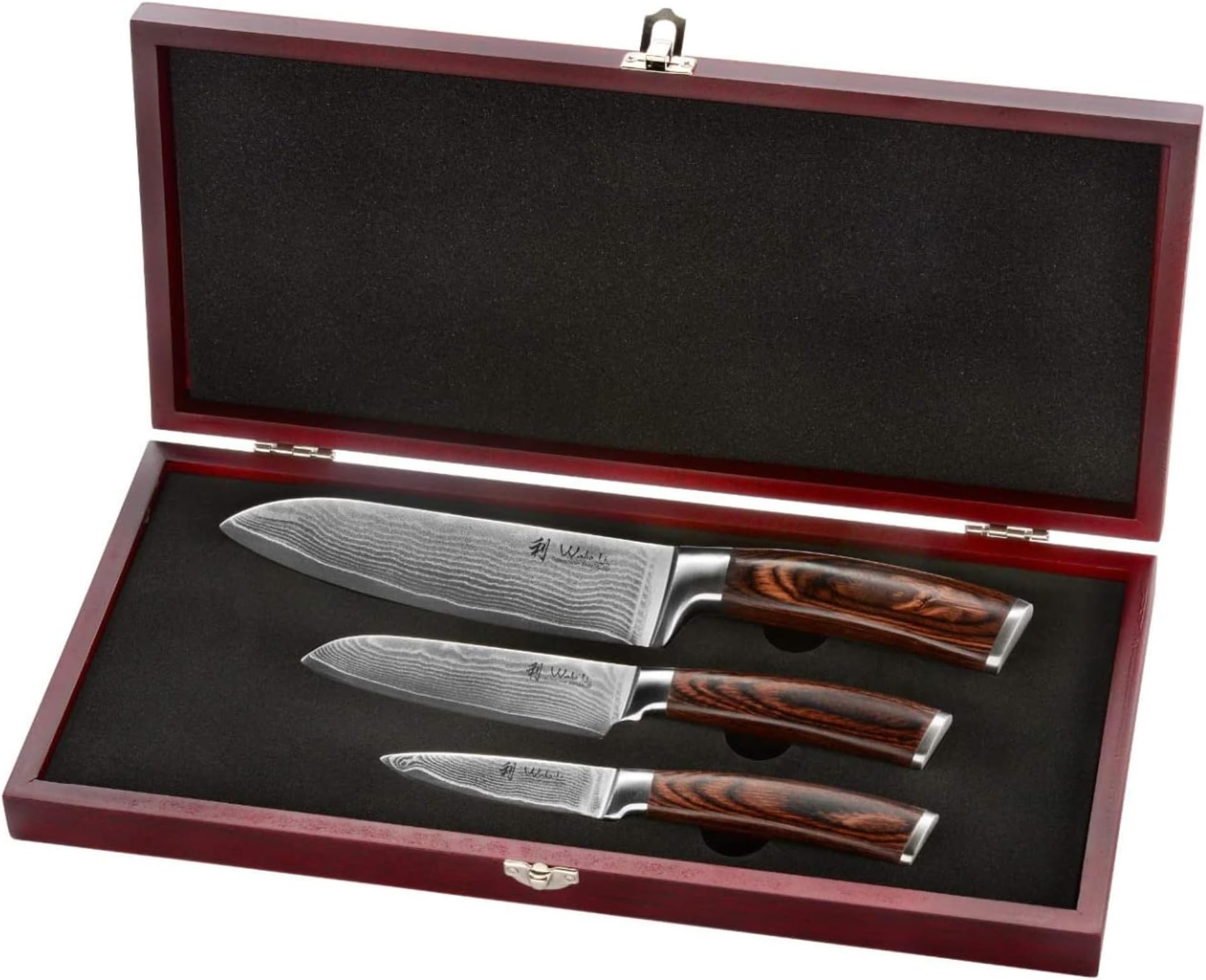 MITSUMOTO SAKARI 12 cm Couteau Japonais, Couteau de Cuisine Forgés à la