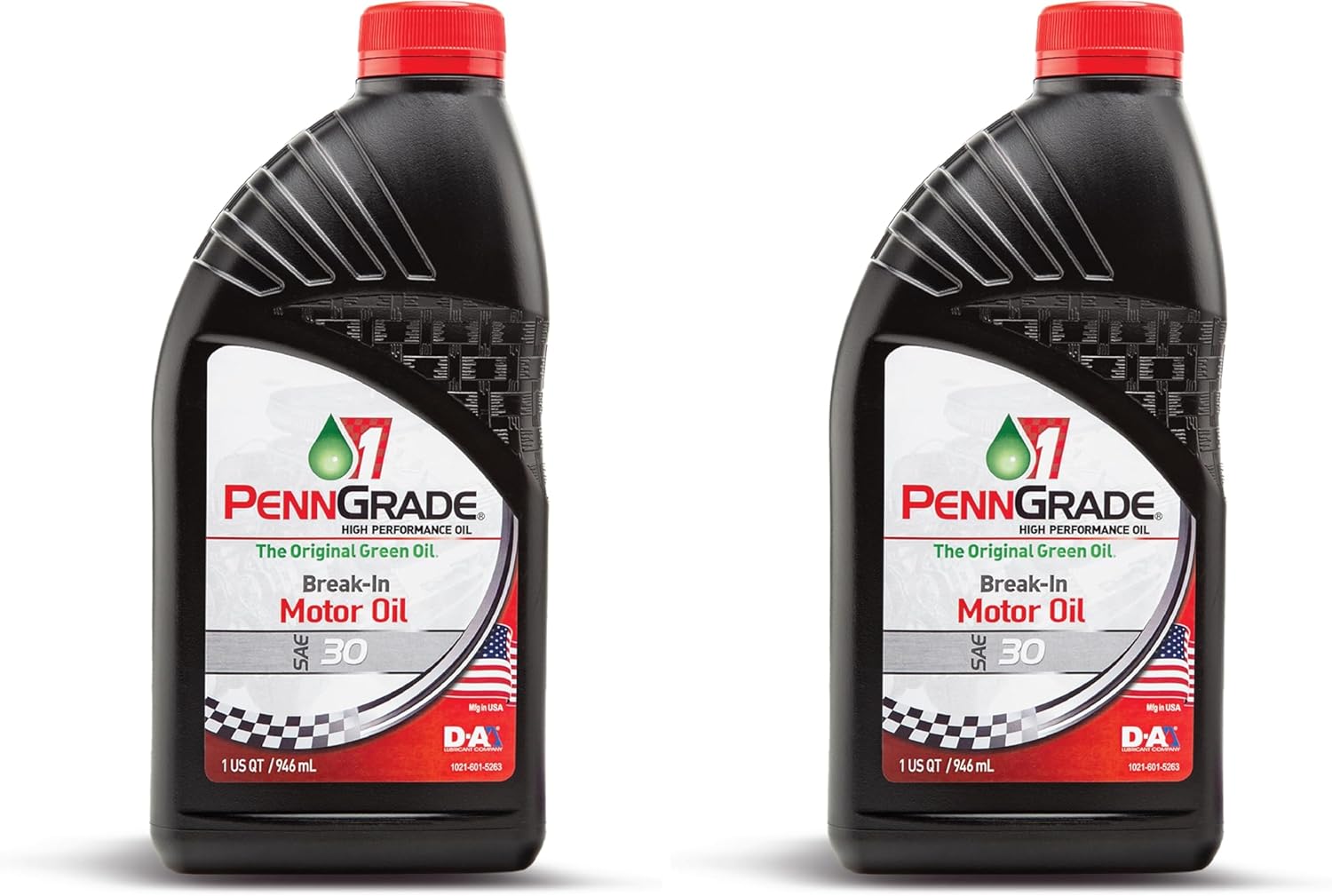 PENN GRADE 1, 71206, Break-In Oil SAE 30, Works with Diesel and Gasoline Engines, 1 Quart (Pack of 2)