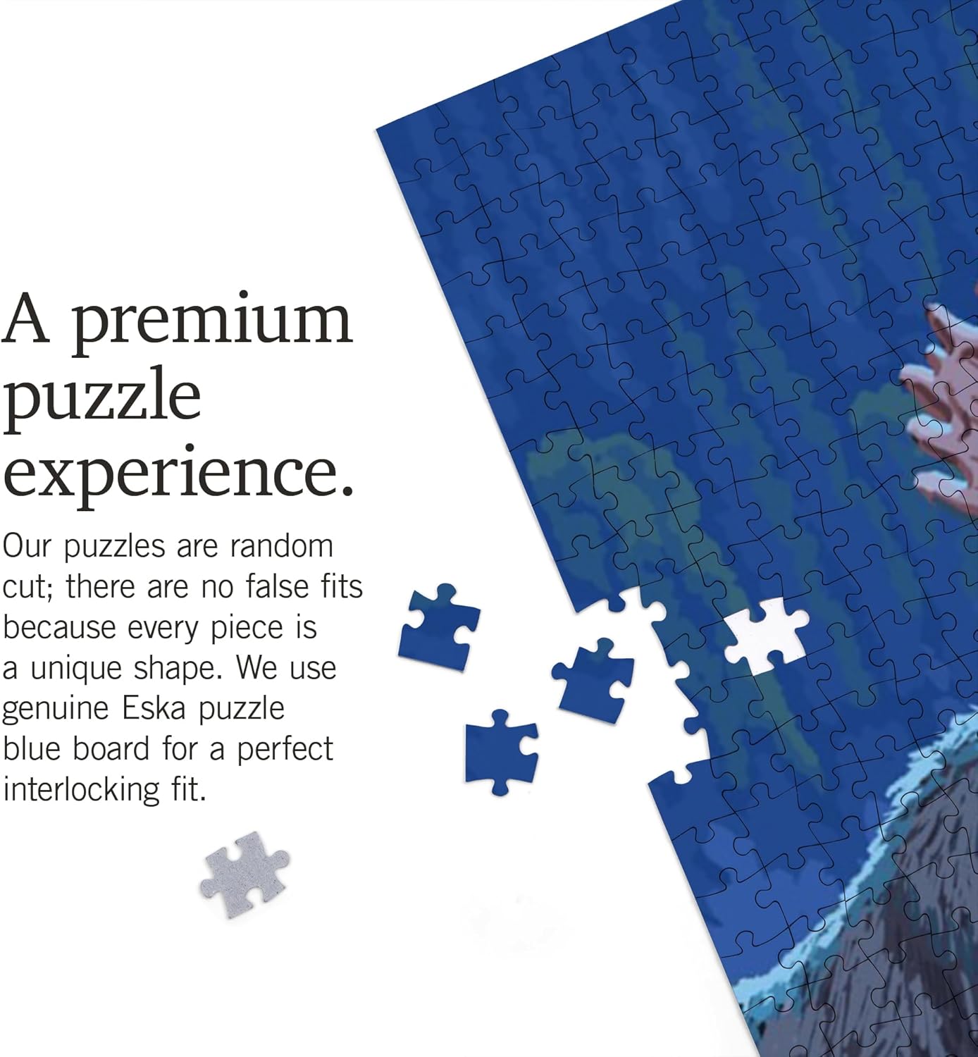 Lantern Press Breckenridge, CO, Moose at Night 1000 Piece Jigsaw Puzzle for Adults, Made in USA with Reference Poster