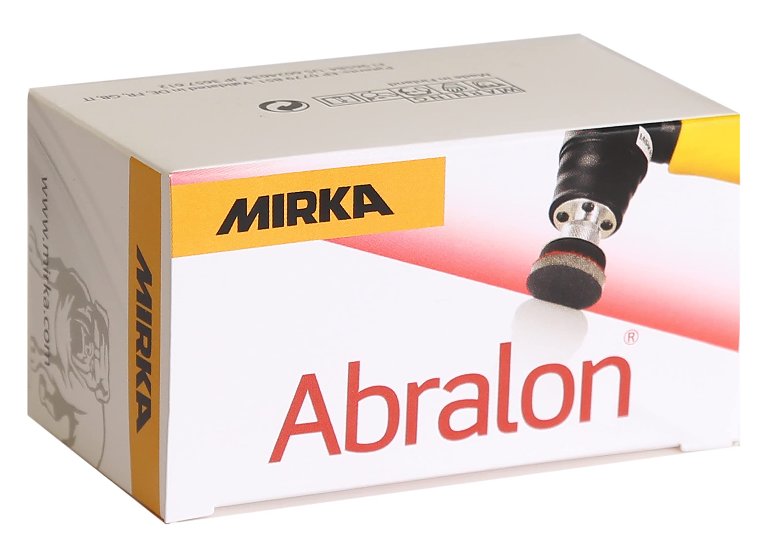 Mirka Abralon sanding discs Ø 34 mm grip 2000 grit, 10/pack, for sanding and polishing paint, wood, plastic.