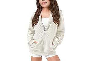 Trendy and Cozy Jaket for Girls: Explore Our Oversized Full Zip Hoodie