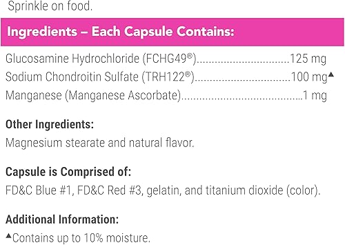 Miniatura 5 de Cosequin - Cápsulas de suplemento para la salud de las articulaciones para gatos con glucosamina y condroitina