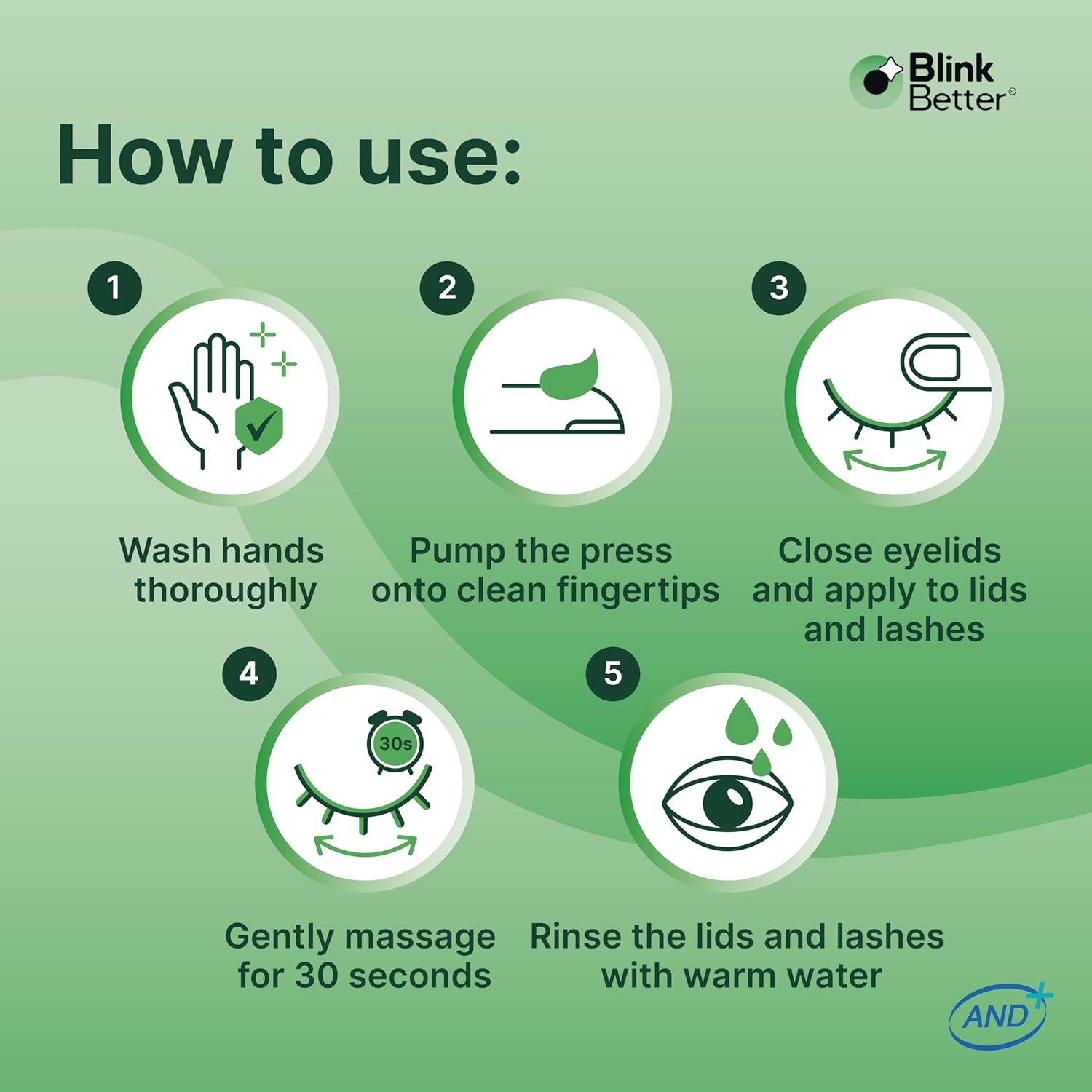 BetterLids Eyelid Cleansing Gel – Gentle Centella & Tea Tree Extract Cleanser – Refreshes & Cleanses for Daily Eyelid Care – Preservative-Free – 1.06 oz - Image 5