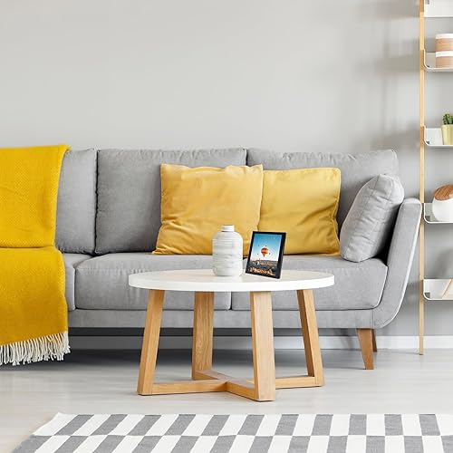 Miniatura 7 de JCJMY Portarretratos negro de 7 x 10 pulgadas, para colgar en la pared o en la mesa, montaje en pared horizontal o verticalmente, 7 x 10 pulgadas,