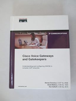 Cisco Voice Gateways And Gatekeepers Networking Technology