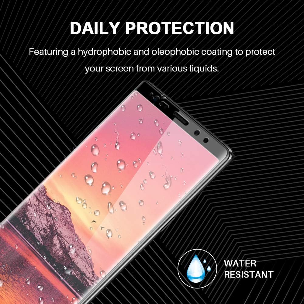 MP-MALL Screen Protector for Samsung Galaxy Note 9, [Alignment Frame Easy Installation] [Tempered Glass]
