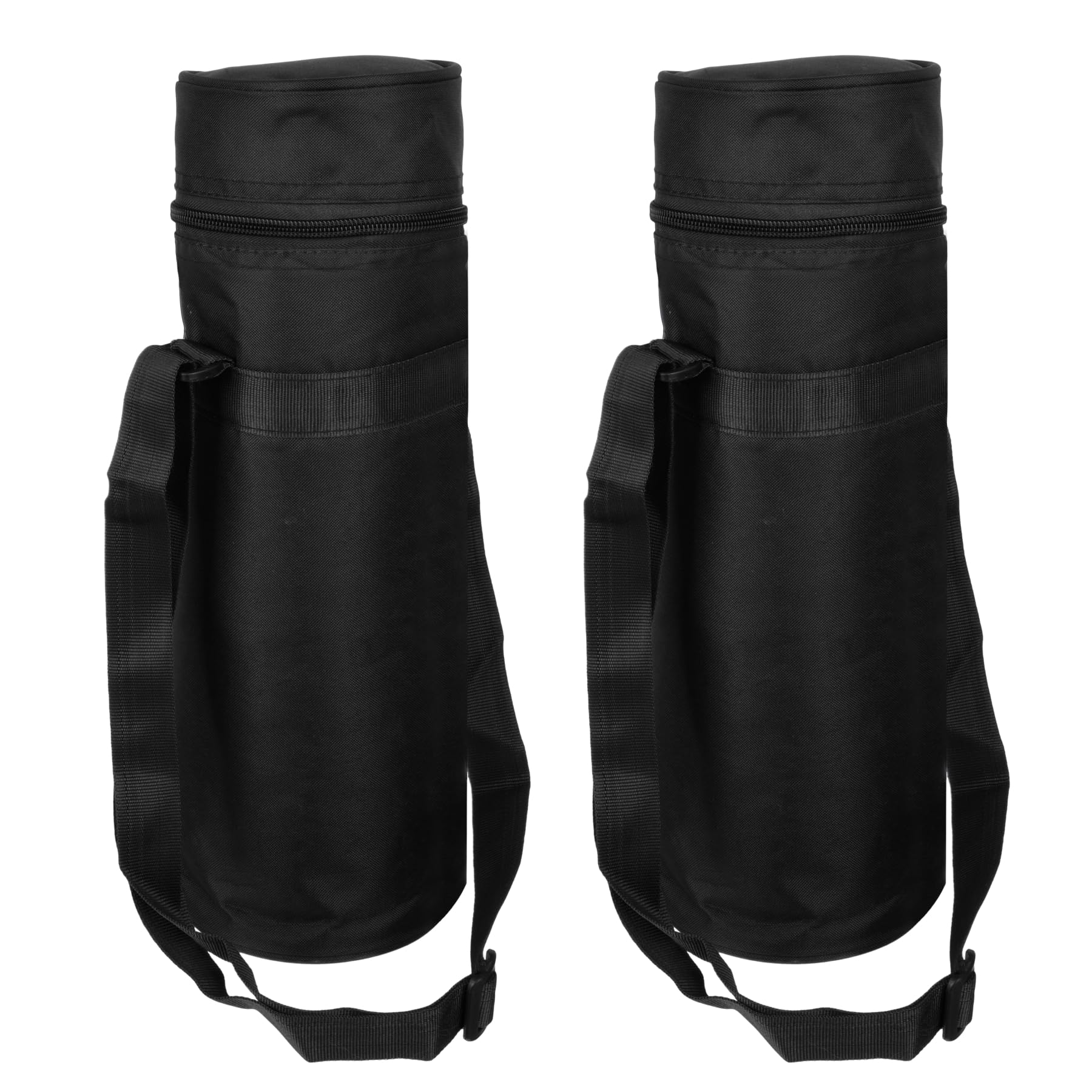 Kuber Industries Bottle Bag | Travel Water Bottle Bag | Bottle Protector Bag | Water Bottle Carrier Bag | Bottle Carry Bag | Adjustable Strap & Zipper Closure | 1 LTR | Pack of 2 | Black (B0CPFJ3TC8) Amazon Price History, Amazon Price Tracker
