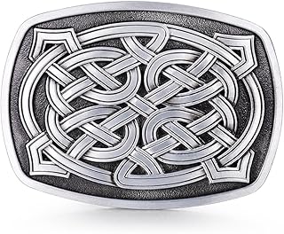 MASOP Celtic Belt Buckle for Men Keltic Knot Western Belt Buckles
