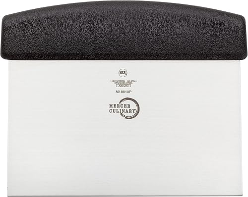 Vista 23 de Mercer Culinary Millennia - Espátula, hoja de 6 x 3 pulgadas, mango negro